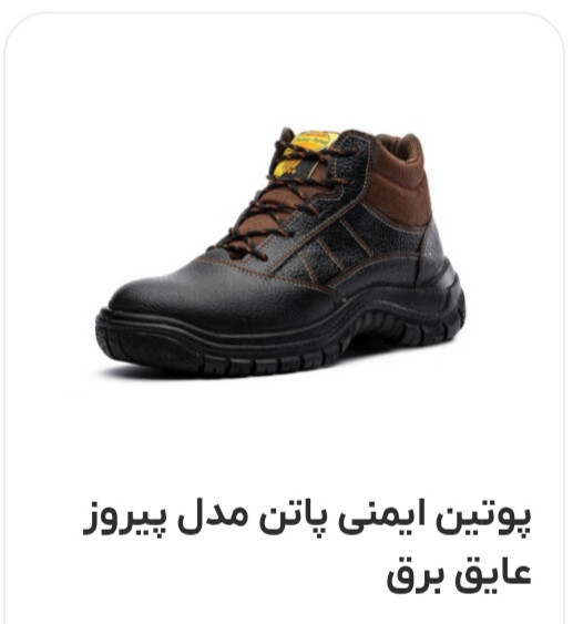 پوتین ایمنی مردانه پاتن مدل پیروز